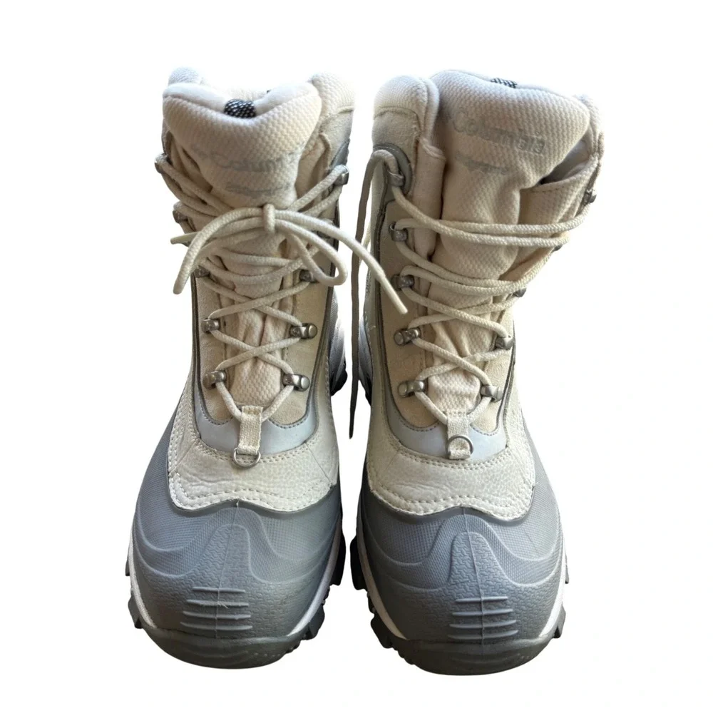 Columbia Womens 9 Snow BugaBoots Omni-Heat Waterproof BL1469-139‎ Gray Winter